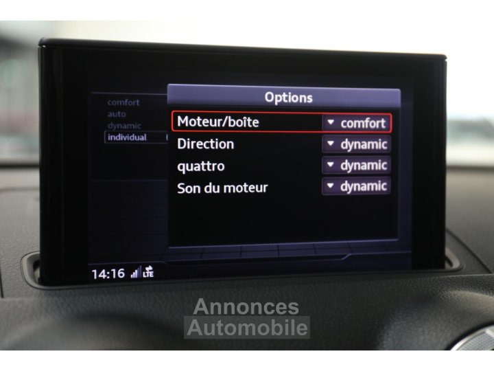 Audi RS3 SPORTBACK QUATTRO 25 TFSI 400 STAGE 1 / MULTIMAP ETHANOL / SP98 530 / HISTORIQUE COMPLET - 50