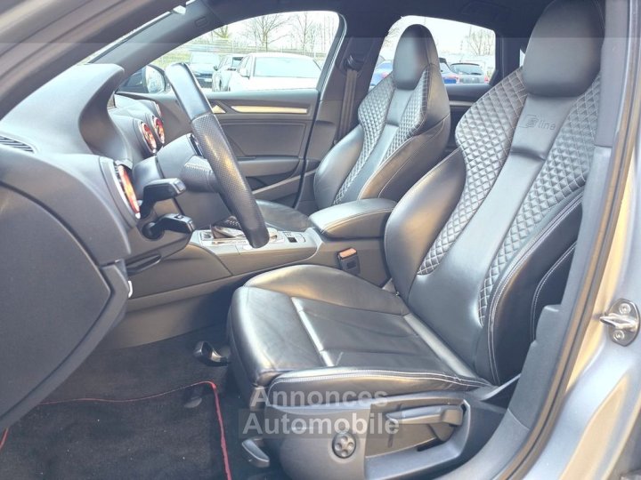 Audi A3 20 tdi 184ch s-line quattro s-tronic sieges rs - 10