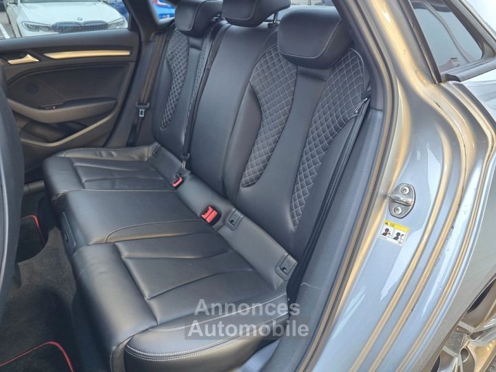 Audi A3 20 tdi 184ch s-line quattro s-tronic sieges rs - 11