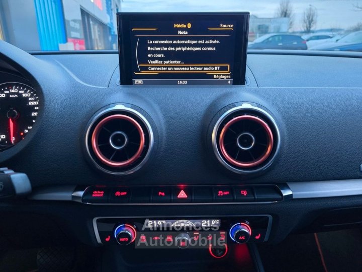 Audi A3 20 tdi 184ch s-line quattro s-tronic sieges rs - 21