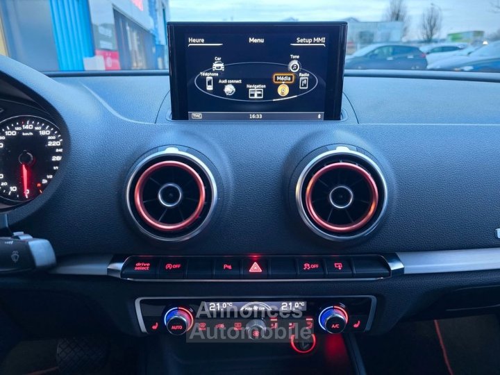 Audi A3 20 tdi 184ch s-line quattro s-tronic sieges rs - 22