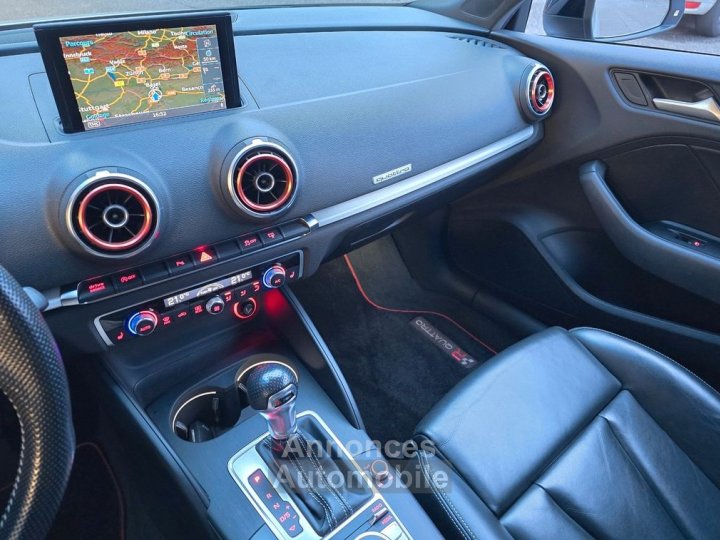 Audi A3 20 tdi 184ch s-line quattro s-tronic sieges rs - 26