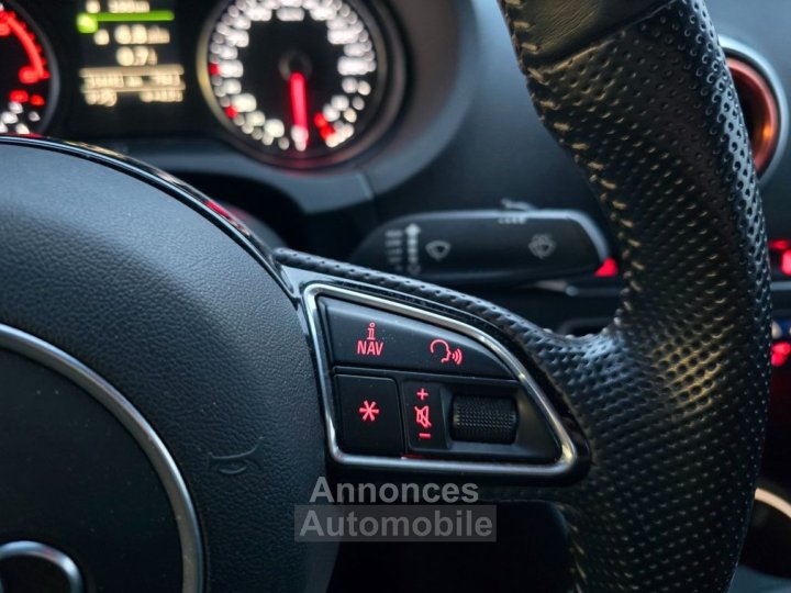 Audi A3 20 tdi 184ch s-line quattro s-tronic sieges rs - 30