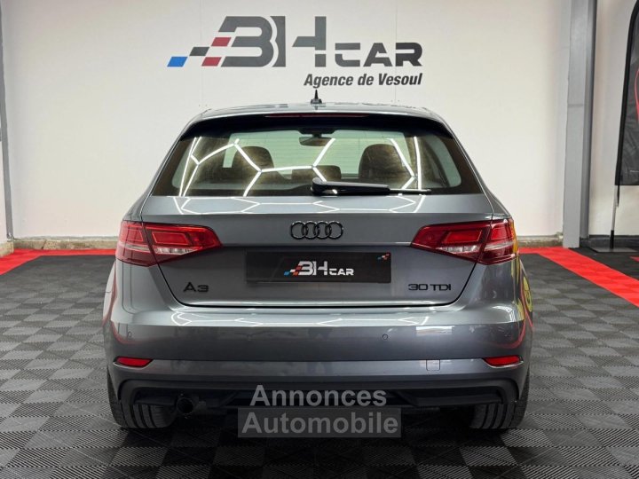 Audi A3 Sportback 30 TDI BVM6 - 116cv / Apple Carplay / Radars AR / Si&egrave;ges chauffants - 4