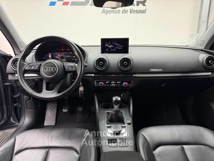 Audi A3 Sportback 30 TDI BVM6 - 116cv / Apple Carplay / Radars AR / Si&egrave;ges chauffants - 7
