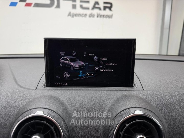 Audi A3 Sportback 30 TDI BVM6 - 116cv / Apple Carplay / Radars AR / Si&egrave;ges chauffants - 10