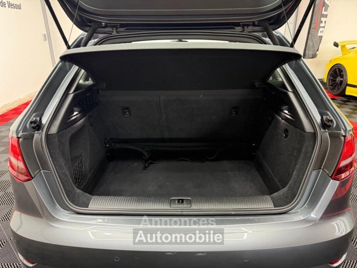 Audi A3 Sportback 30 TDI BVM6 - 116cv / Apple Carplay / Radars AR / Si&egrave;ges chauffants - 19