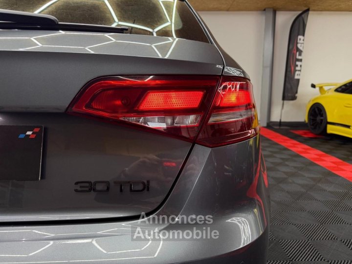 Audi A3 Sportback 30 TDI BVM6 - 116cv / Apple Carplay / Radars AR / Si&egrave;ges chauffants - 20