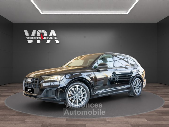 Audi Q7  30 TFSI e  380 Quattro Tiptronic S Line - Cam&eacute;ra de recul - Si&egrave;ges avant chauffants - Carplay - 1