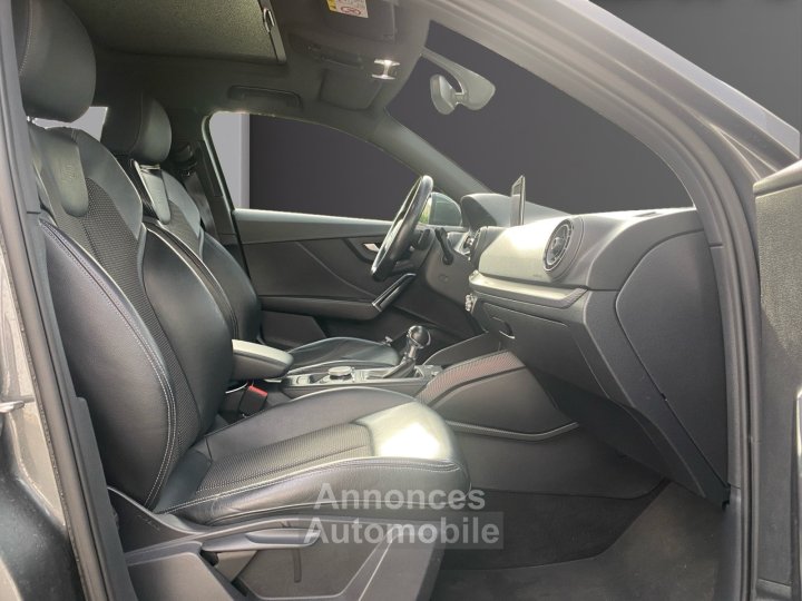 Audi Q2 20 TDI 190 ch S tronic 7 Quattro S Line Virtual Cockpit Toit Ouvrant Garantie 12 Mois - 10