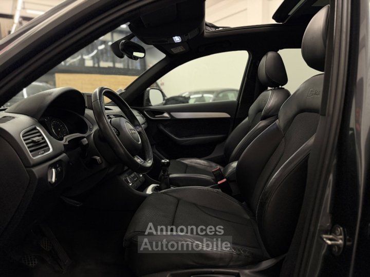 Audi Q3 20 TDI 140 S Line 2&egrave;me main entretien &agrave; jour v&eacute;hicule fran&ccedil;ais - 13