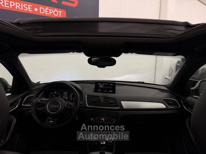 Audi Q3 20 TDI 140 S Line 2&egrave;me main entretien &agrave; jour v&eacute;hicule fran&ccedil;ais - 15