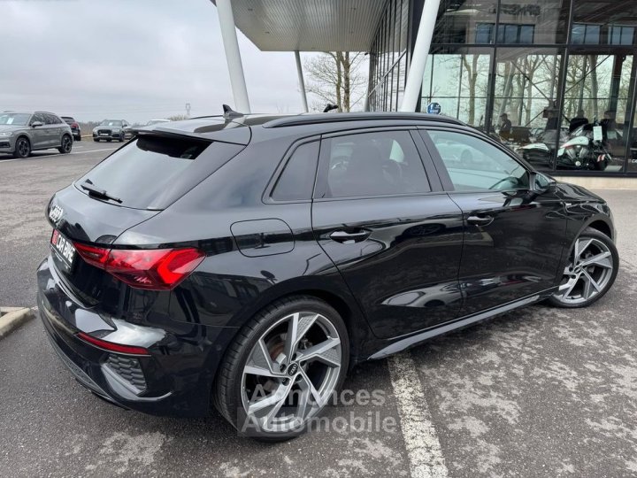 Audi A3 Sportback 150CH S Line Garantie 6 ans Suivi complet Carplay Volant Méplat LED Adaptatifs GPS 19P 479-mois - 3