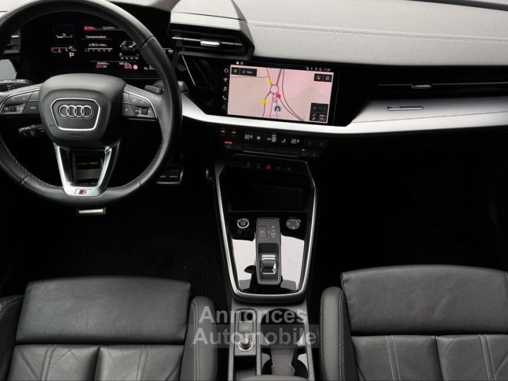 Audi A3 Sportback 150CH S Line Garantie 6 ans Suivi complet Carplay Volant Méplat LED Adaptatifs GPS 19P 479-mois - 5