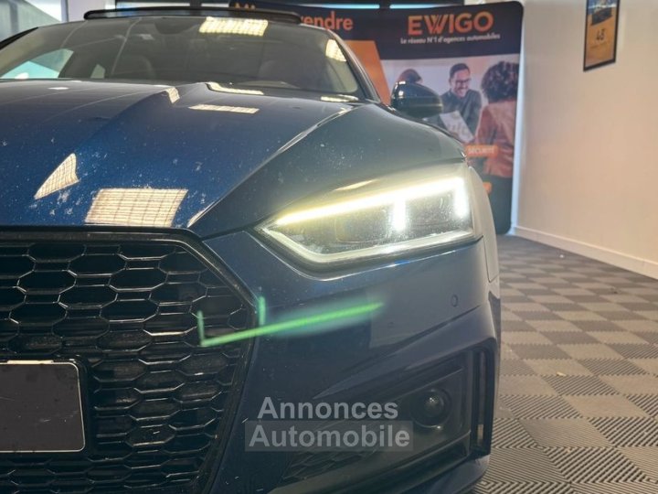 Audi A5 Sportback 30 50 tdi 286 ch s-line int-avus ext Quattro tiptronic + toit ouvrant pano son b-o - 20