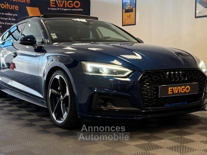 Audi A5 Sportback 30 50 tdi 286 ch s-line int-avus ext Quattro tiptronic + toit ouvrant pano son b-o - 21