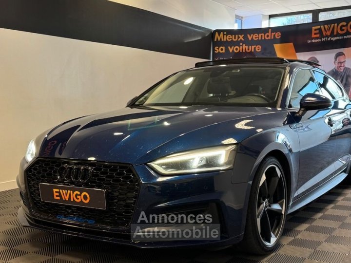 Audi A5 Sportback 30 50 tdi 286 ch s-line int-avus ext Quattro tiptronic + toit ouvrant pano son b-o - 23
