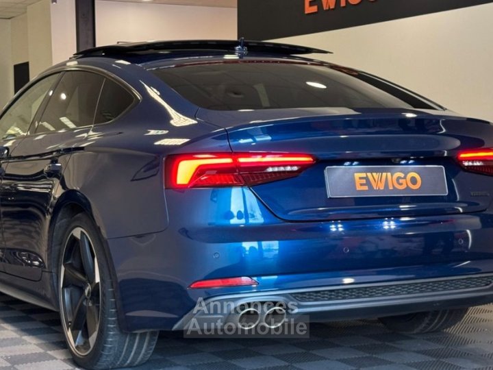 Audi A5 Sportback 30 50 tdi 286 ch s-line int-avus ext Quattro tiptronic + toit ouvrant pano son b-o - 24