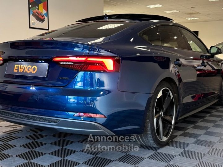 Audi A5 Sportback 30 50 tdi 286 ch s-line int-avus ext Quattro tiptronic + toit ouvrant pano son b-o - 26