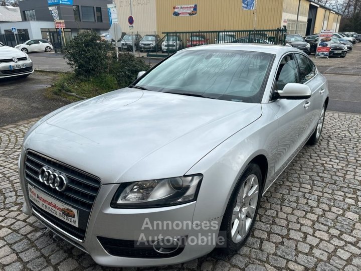 Audi A5 Sportback (8TA) 20 TDi 16V multitronic 143 cv Bo&icirc;te auto-120700 km -2010 GPS - 1