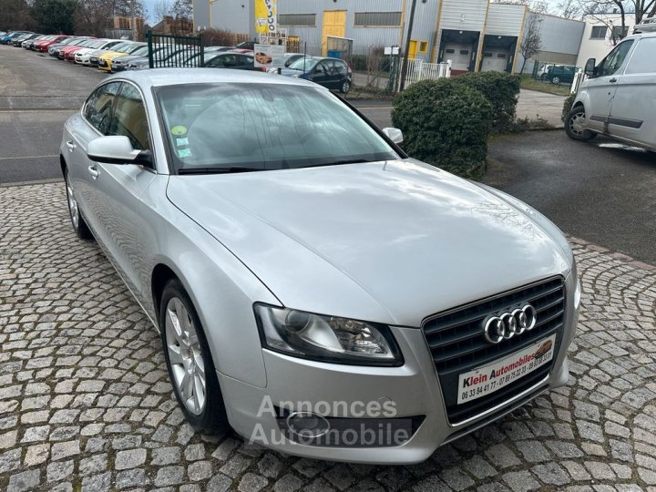 Audi A5 Sportback (8TA) 20 TDi 16V multitronic 143 cv Bo&icirc;te auto-120700 km -2010 GPS - 2