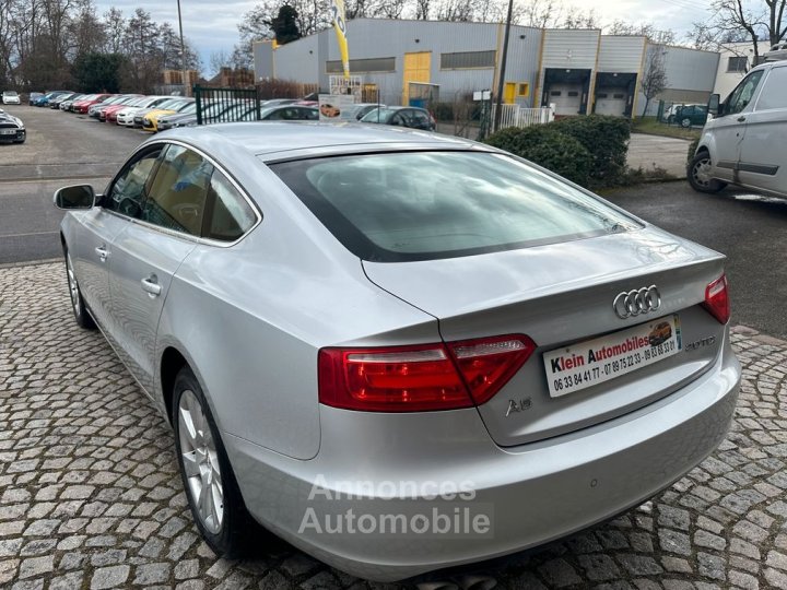 Audi A5 Sportback (8TA) 20 TDi 16V multitronic 143 cv Bo&icirc;te auto-120700 km -2010 GPS - 3