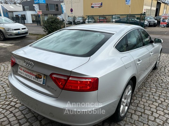 Audi A5 Sportback (8TA) 20 TDi 16V multitronic 143 cv Bo&icirc;te auto-120700 km -2010 GPS - 4