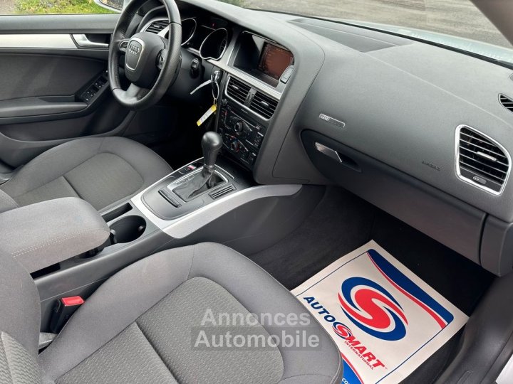 Audi A5 Sportback (8TA) 20 TDi 16V multitronic 143 cv Bo&icirc;te auto-120700 km -2010 GPS - 5