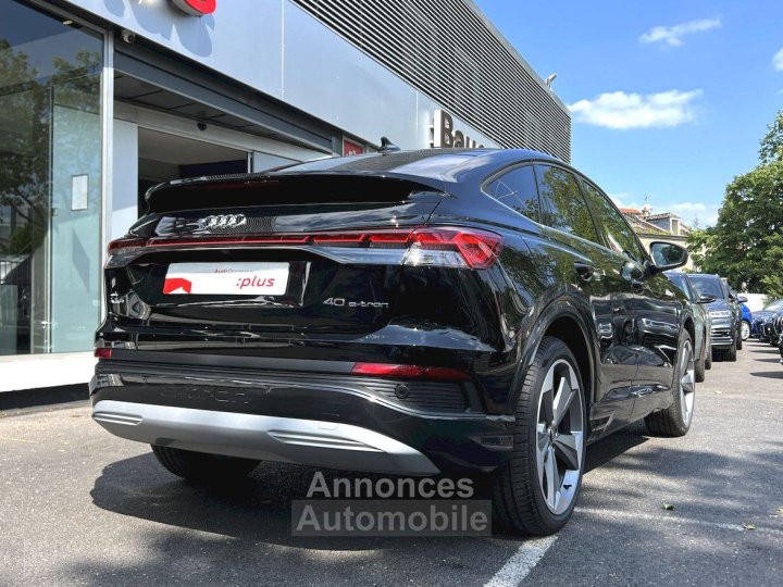 Audi Q4 E-Tron SPORTBACK Sportback 40 204 ch 82 kWh Design Luxe - 10