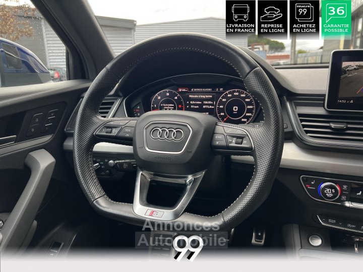 Audi Q5 Quattro 30 V6 50 TDI - 286 - S line - pack assistance route, city - tete haute - matrix led - - 18