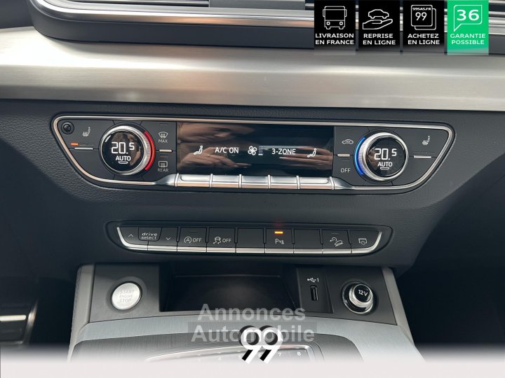 Audi Q5 Quattro 30 V6 50 TDI - 286 - S line - pack assistance route, city - tete haute - matrix led - - 21