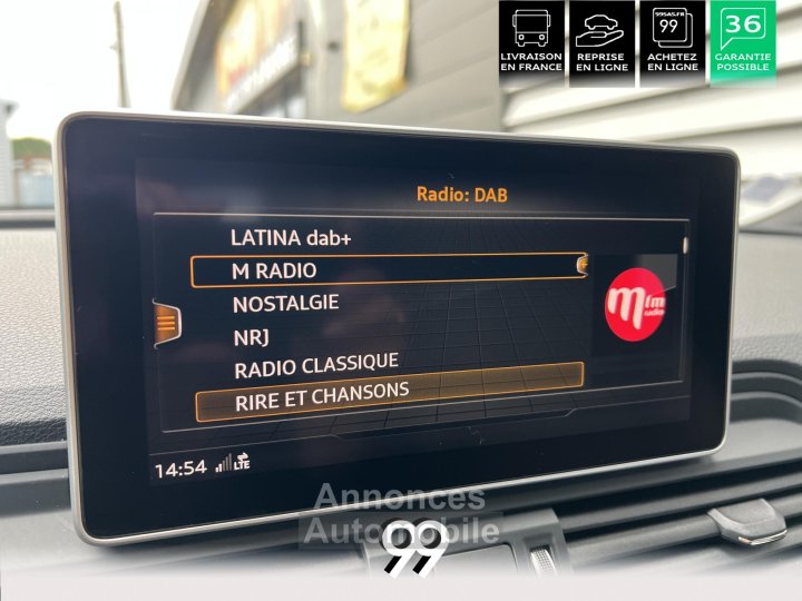 Audi Q5 Quattro 30 V6 50 TDI - 286 - S line - pack assistance route, city - tete haute - matrix led - - 23
