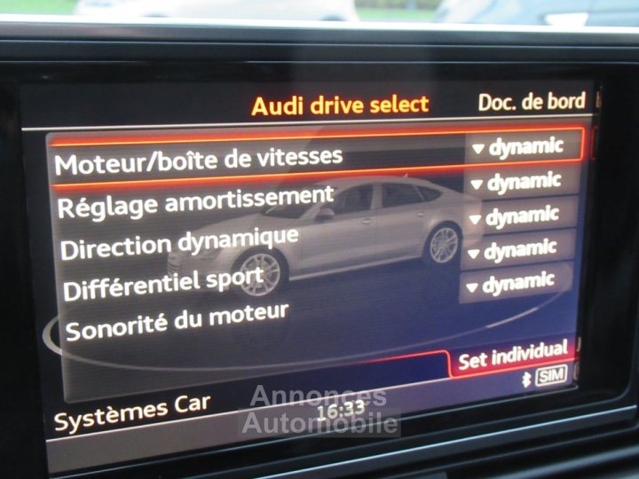 Audi RS7 SPORTBACK 40 V8 TFSI 560CH QUATTRO TIPTRONIC - 19