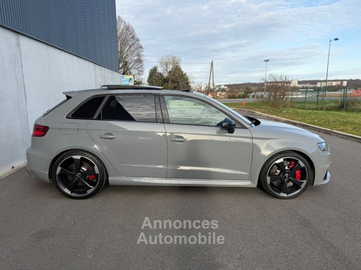 Audi RS3 SPORTBACK 25 TFSI 367cv Quattro S tronic 7 - Suivi /Toit Ouvrant / Cam&eacute;ra de Recul / Si&egrave;ges Chauffants / CarPlay - - 6