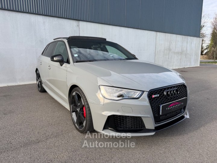 Audi RS3 SPORTBACK 25 TFSI 367cv Quattro S tronic 7 - Suivi /Toit Ouvrant / Cam&eacute;ra de Recul / Si&egrave;ges Chauffants / CarPlay - - 7