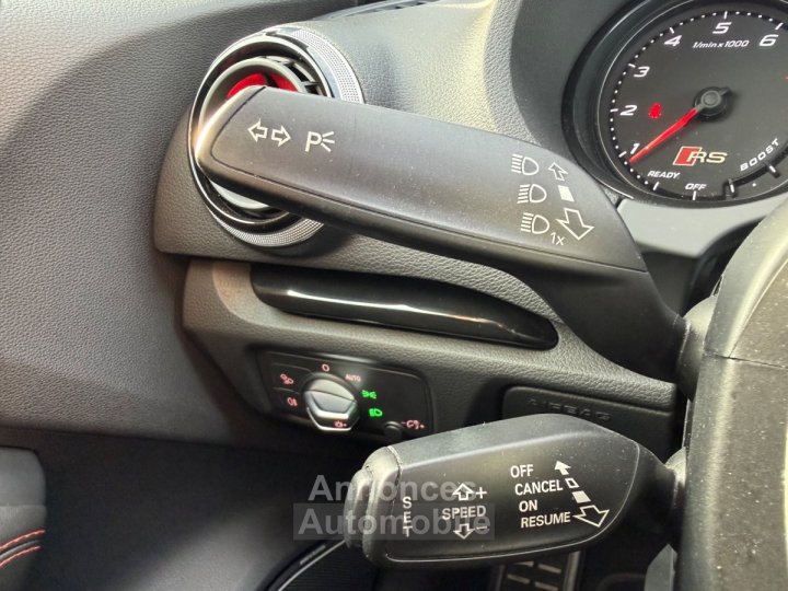 Audi RS3 SPORTBACK 25 TFSI 367cv Quattro S tronic 7 - Suivi /Toit Ouvrant / Cam&eacute;ra de Recul / Si&egrave;ges Chauffants / CarPlay - - 30