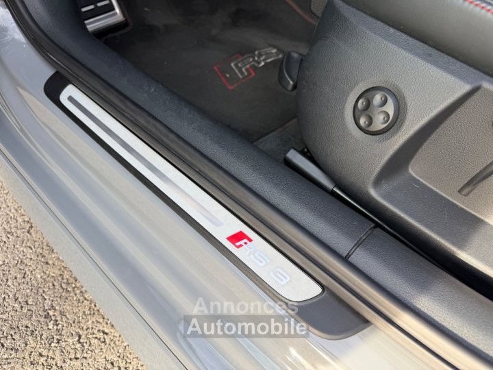 Audi RS3 SPORTBACK 25 TFSI 367cv Quattro S tronic 7 - Suivi /Toit Ouvrant / Cam&eacute;ra de Recul / Si&egrave;ges Chauffants / CarPlay - - 37