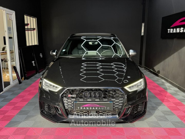Audi RS3 SPORTBACK 25 TFSI 400 S tronic 7 Quattro / CARNET COMPLET / SIEGES RS / BO / COCKPIT / ACC - 2