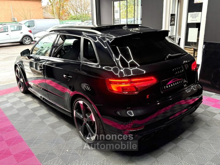 Audi RS3 SPORTBACK 25 TFSI 400 S tronic 7 Quattro / CARNET COMPLET / SIEGES RS / BO / COCKPIT / ACC - 4