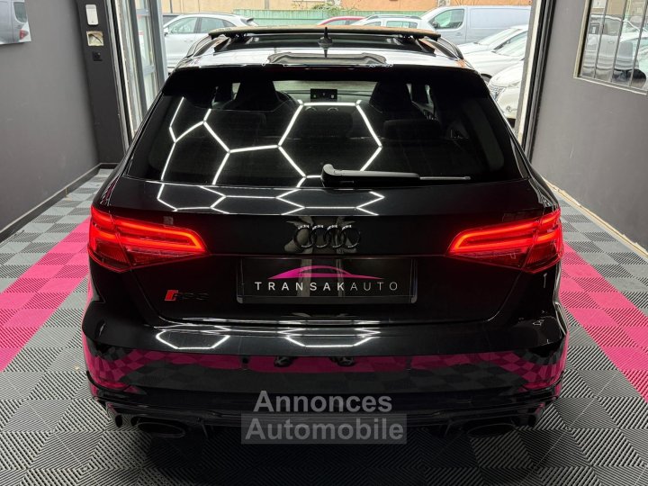 Audi RS3 SPORTBACK 25 TFSI 400 S tronic 7 Quattro / CARNET COMPLET / SIEGES RS / BO / COCKPIT / ACC - 5