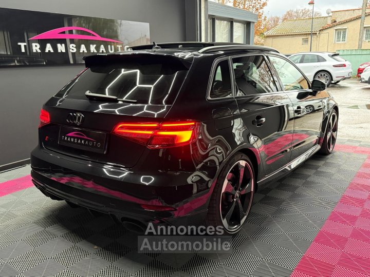 Audi RS3 SPORTBACK 25 TFSI 400 S tronic 7 Quattro / CARNET COMPLET / SIEGES RS / BO / COCKPIT / ACC - 6