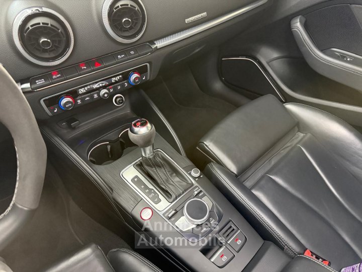 Audi RS3 SPORTBACK 25 TFSI 400 S tronic 7 Quattro / CARNET COMPLET / SIEGES RS / BO / COCKPIT / ACC - 16