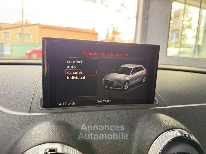 Audi RS3 SPORTBACK 25 TFSI 400 S tronic 7 Quattro / CARNET COMPLET / SIEGES RS / BO / COCKPIT / ACC - 21