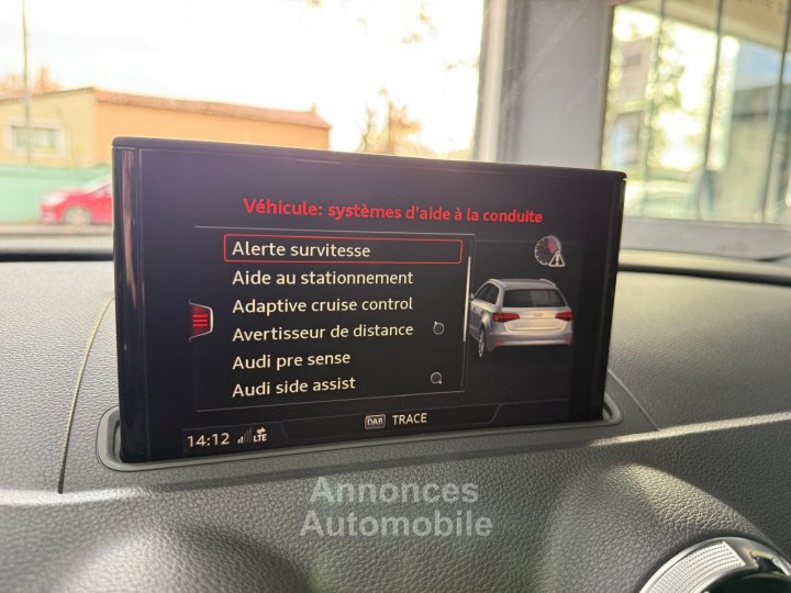 Audi RS3 SPORTBACK 25 TFSI 400 S tronic 7 Quattro / CARNET COMPLET / SIEGES RS / BO / COCKPIT / ACC - 23