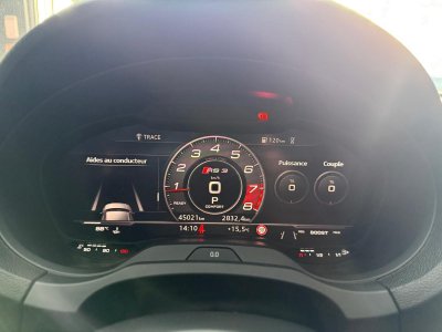 Audi RS3 SPORTBACK 25 TFSI 400 S tronic 7 Quattro / CARNET COMPLET / SIEGES RS / BO / COCKPIT / ACC   - 26