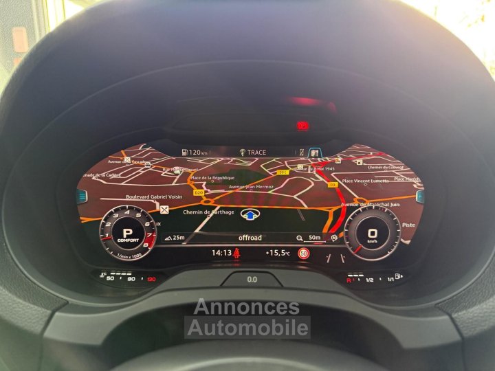 Audi RS3 SPORTBACK 25 TFSI 400 S tronic 7 Quattro / CARNET COMPLET / SIEGES RS / BO / COCKPIT / ACC - 27