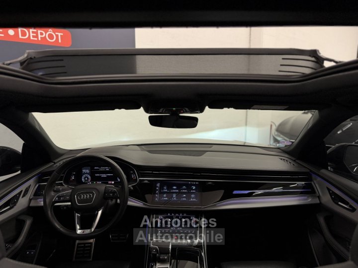 Audi Q8 60 TFSI e 462ch Comp&eacute;tition 2023 quattro tiptronic 8 Fran&ccedil;ais 2&egrave;me main garantie TVA r&eacute;cup&eacute;rable - 14