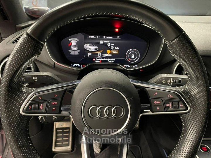 Audi TT 20 TFSI 230 S line SIEGES ALCANTARA CHAUFANTS - 15