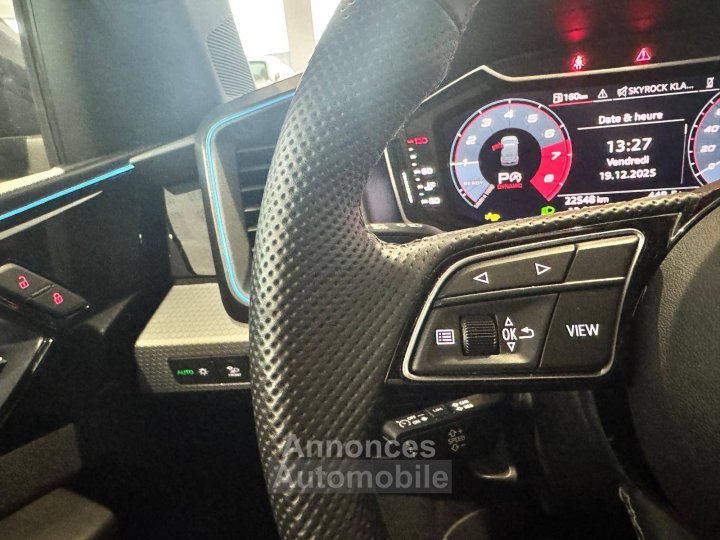 Audi A1 Sportback 30 TFSI 116 ch S tronic 7 S Line - 22