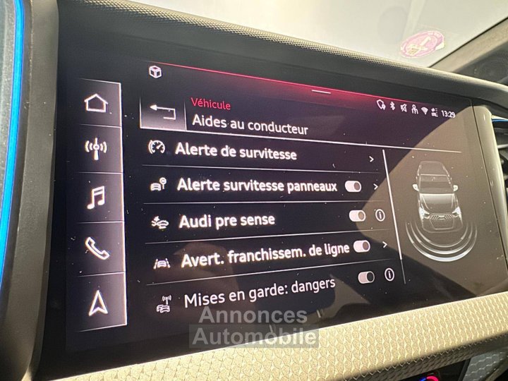 Audi A1 Sportback 30 TFSI 116 ch S tronic 7 S Line - 30